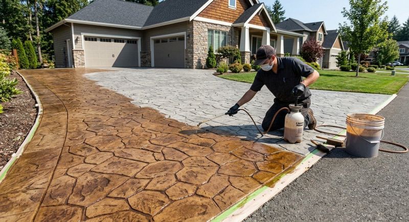 Driveway Refinishing in Frisco, TX