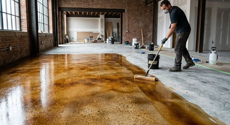 Concrete Refinishing in Dallas, TX