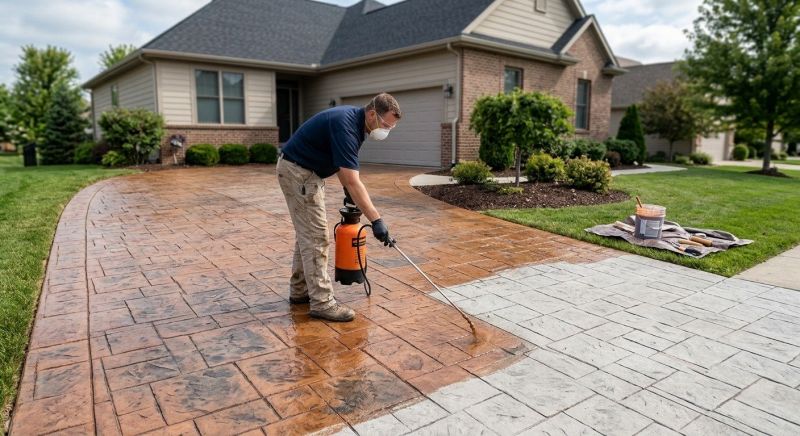 Driveway Overlaying in Frisco, TX