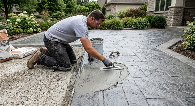 Porch Overlay Installation in Frisco, TX